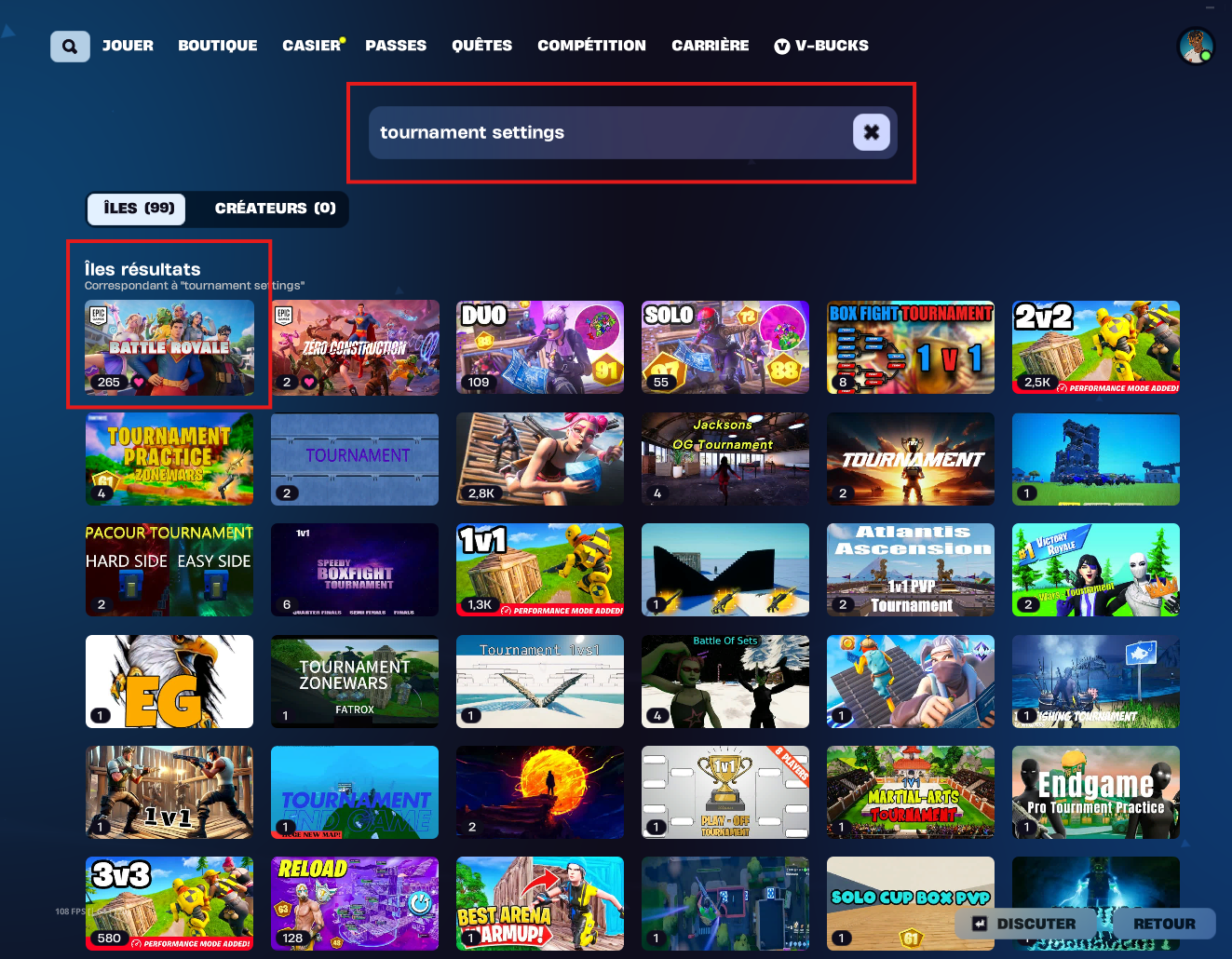Recherche mode